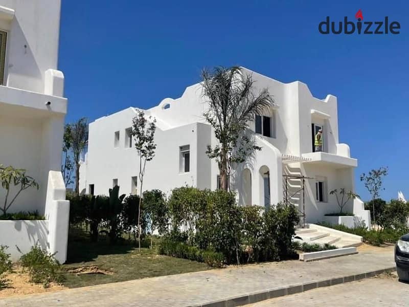 شالية متشطب للبيع 112متر الساحل الشمالي راس الحكمة صف اول على البحر جيفيرا Finished chalet for sale 112m north coast of Ras El Hikma sea view Jefaira 7