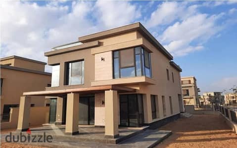 Townhouse villa in Sodic Villette Compound, Fifth Settlement, immediate delivery, ready for occupancy, minutes from the American University