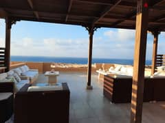 شاليه بجاردن  علي بحر متشطب بالكامل  في ساحل -Fully finished chalet on the beach