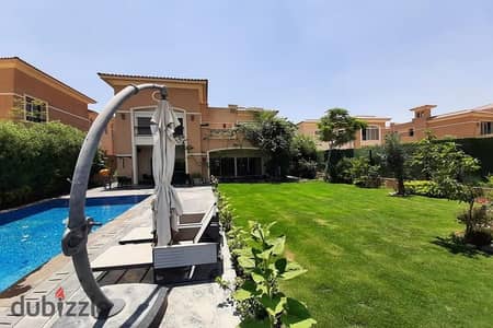 villa for sale ready to move in stone park new cairo