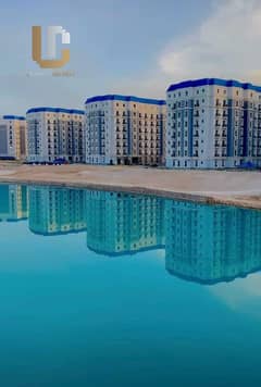 Studio for sale Ready to Move Fully Finished Direct on Lagoon Installments Over 2028 Resale Latin Destrect Alamein North Coast