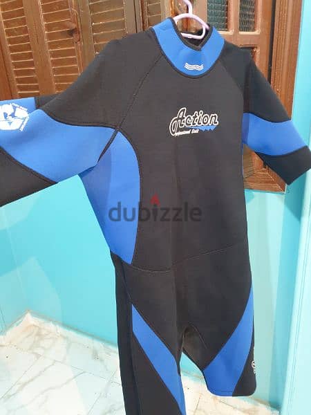 For sale used scuba diving suit   Actionللبيع بدلة غطس مستعمله  ماركة 2