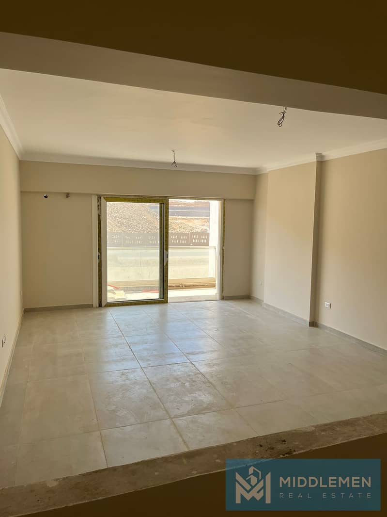 apartment 128 m open view super deluxe  finishing mountain view icity new cairo 8