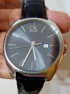 ساعه calvin klein اصليه ضد الماء سويسريه موديل k2f 211