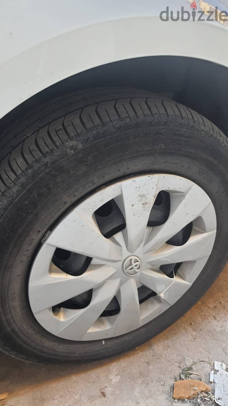 فرصة طقم اطارات ( كاوتش ) بريدجستون  Bridgestone مقاس195/65/15 0