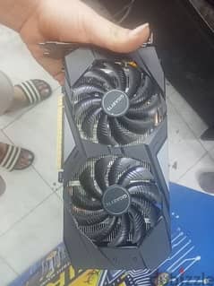 Gtx 1660 super 6g 8pin gigabyte  بحالتو جديد