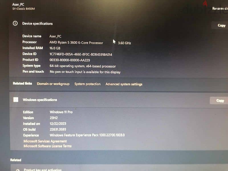 pc gaming  ryzen 3600 rx580 8