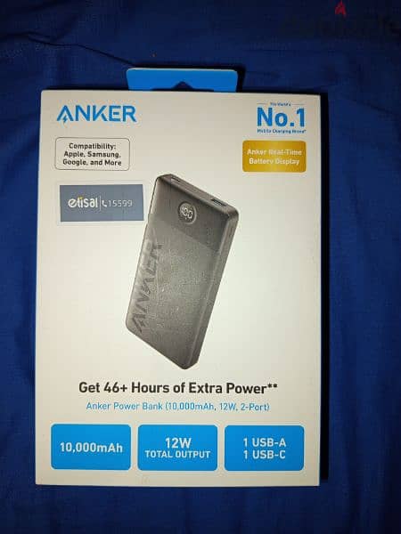 New power bank ANKER 10,000mAh 1