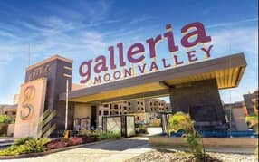 An apartment with a wonderful view for rent in Galleria Moon Valley Compound