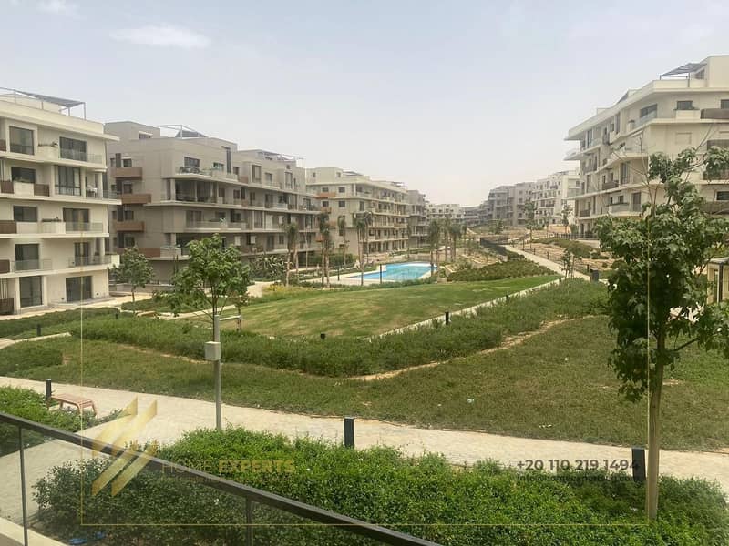 An apartment with the most beautiful view for rent in Villette Sodic Compound, Fifth Settlement 1