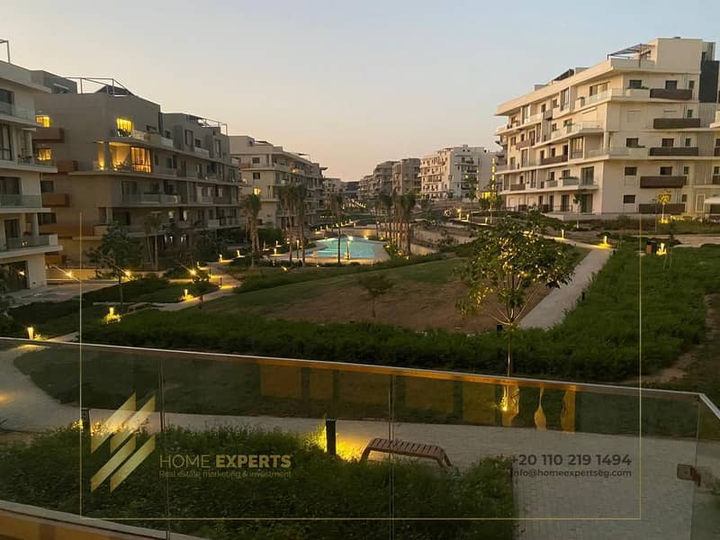 An apartment with the most beautiful view for rent in Villette Sodic Compound, Fifth Settlement 2