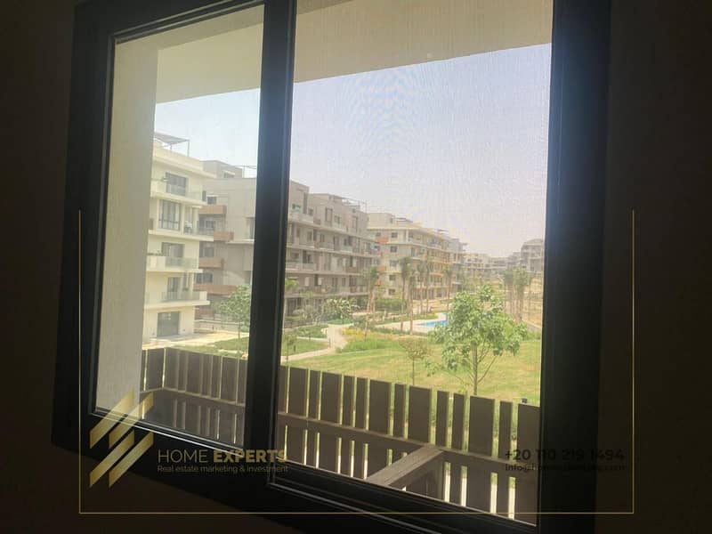 An apartment with the most beautiful view for rent in Villette Sodic Compound, Fifth Settlement 16