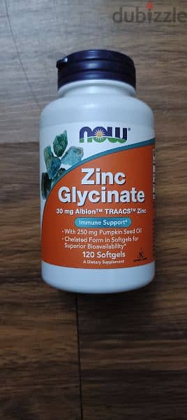 Zinc Glycinate support immune and prostate - زنك 0