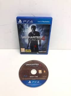 uncharted 4 ps4 cd