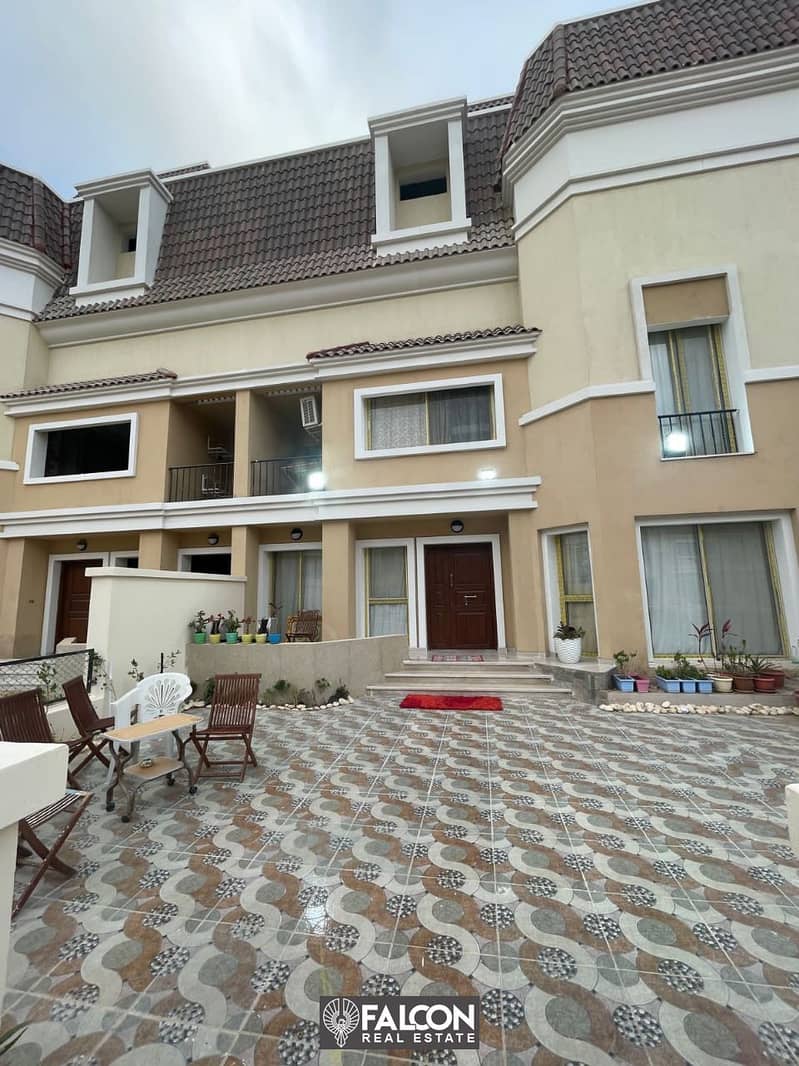 Villa for sale at the price of an apartment in a fully serviced compound, with installments over 8 years 5