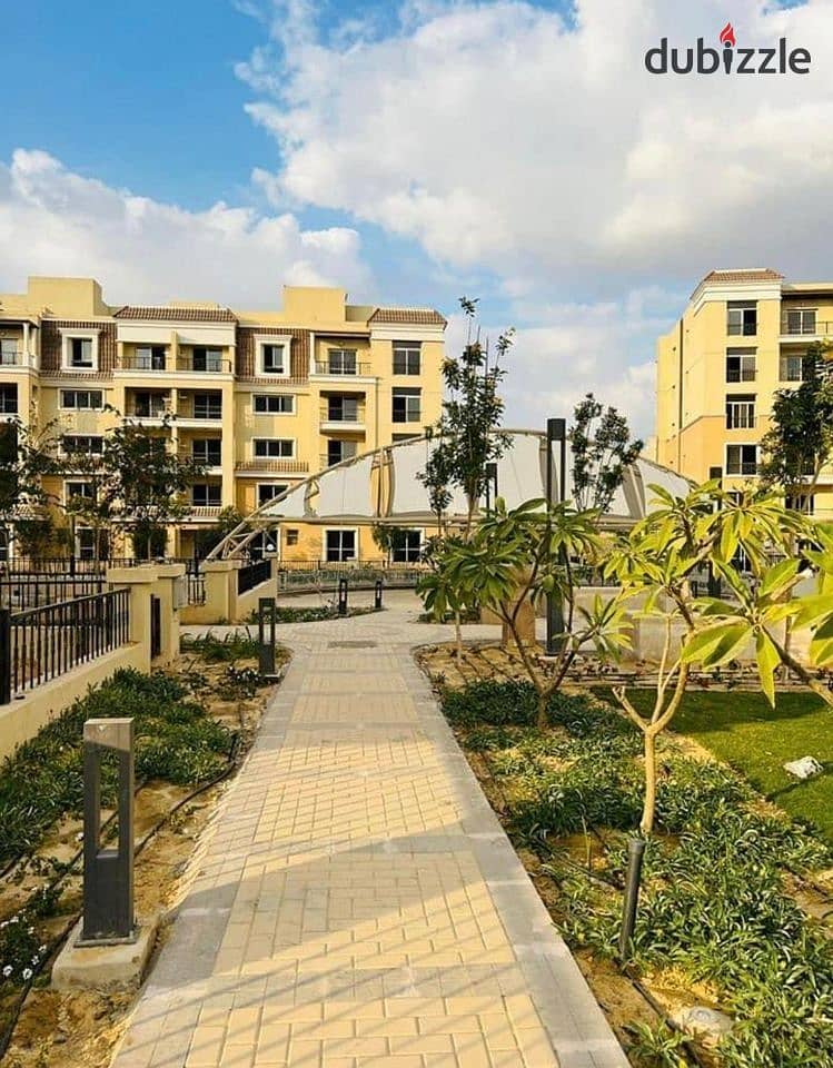 Apartment for sale with a down payment of 560,000 in Sarai Compound, Mostakbal City 4