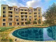 Studio 69 m with down payment, apartment with a spacious garden after Palm Hills in Sarai