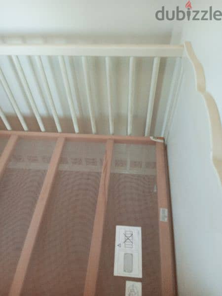 Ikea hensvik baby cot bed frame 1