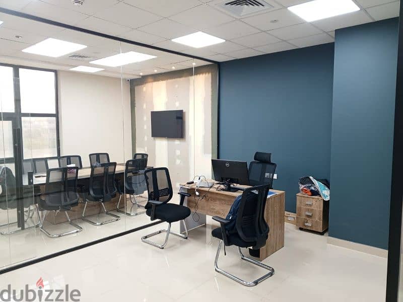 مكتب اداري للبيع 130م بعائد شهري في التجمع الخامس Office For Sale 130M 0