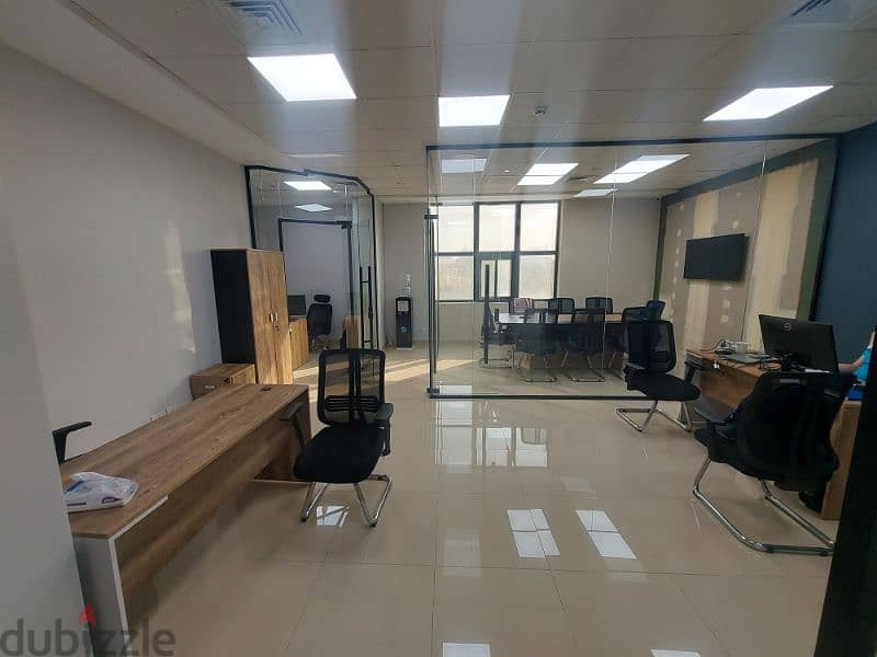 مكتب اداري للبيع 130م بعائد شهري في التجمع الخامس Office For Sale 130M 7