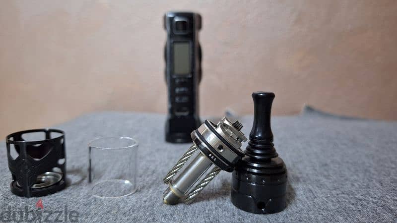 mod cyborg & tank brunhilde & battery samsung 21700 5