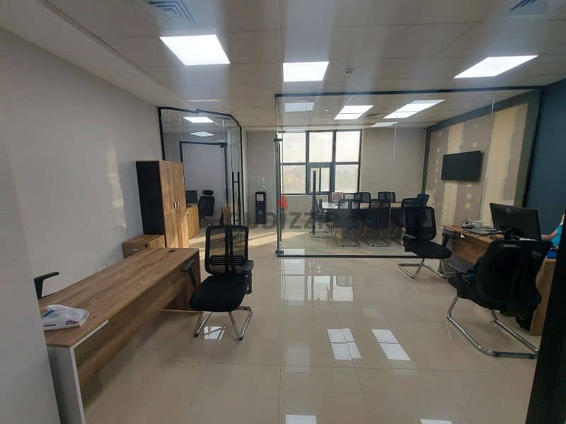 مكتب اداري للايجار 130م في التجمع الخامس Office For Rent 130M 7