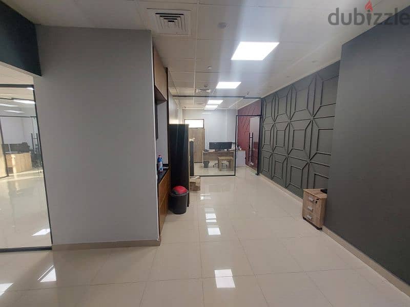 مكتب اداري للايجار 130م في التجمع الخامس Office For Rent 130M 12