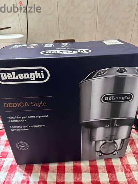 de’longhi esppresso coffee maker 1,1 L 1350, W EC685 silver/black 4