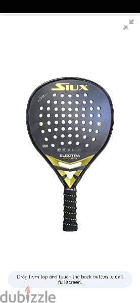 Siux Padel Racket / Like New / Electra Pro ST3 3