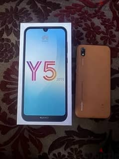 تليفون هواوي y5 2019 مستعمل و بعلبته 0