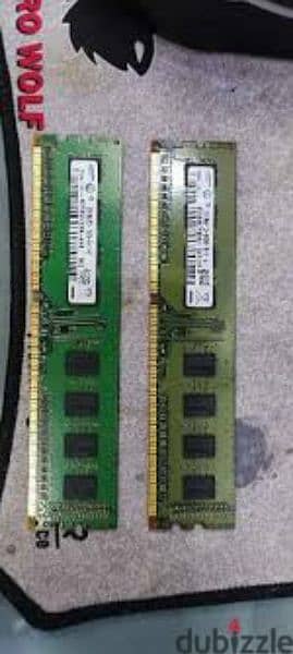 رامات 2 جيجا ddr3 قطعتين 1