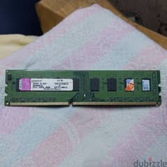 ram 2g ddr3 والرام من نوع كنج استون