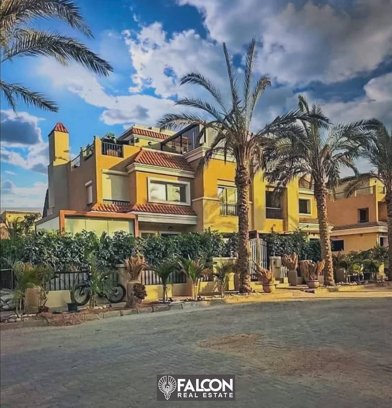 Pay 100,000 and book a 3-storey villa with a distinctive location in Mostaqbal City - The Butterfly Compound - one of the projects of  madinet masr 9