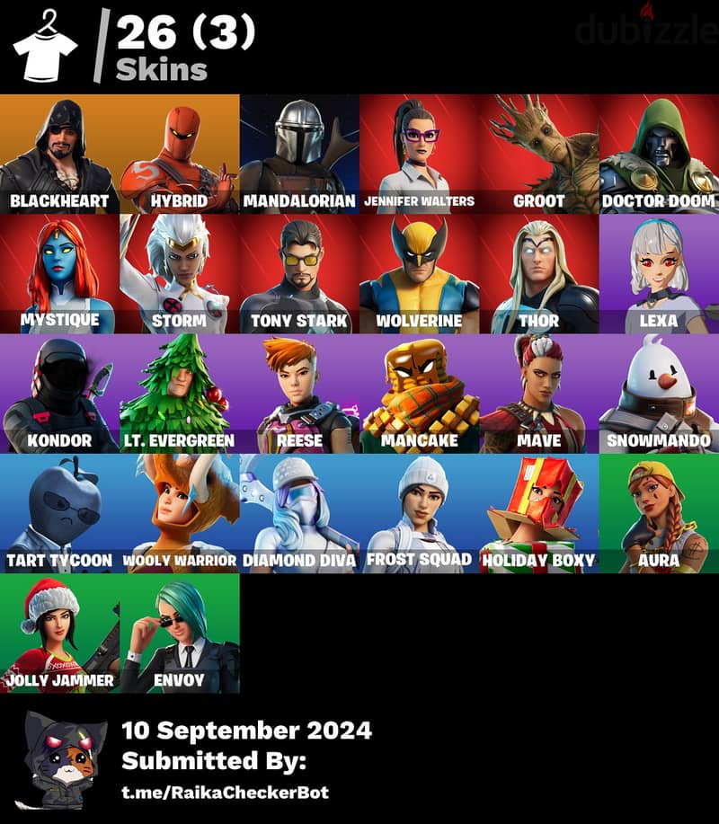 حساب epic games مضمون 7