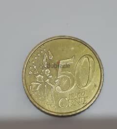 50 سنت يورو 2002