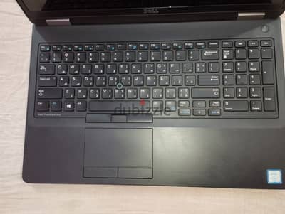 كور i7 جيل سادس فئه كور i7 جيل سادس فئه HQ.  Dell precision 3510