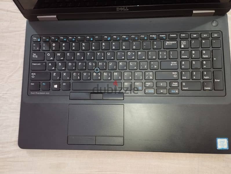 كور i7 جيل سادس فئه كور i7 جيل سادس فئه HQ.  Dell precision 3510 1