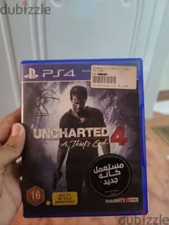 Uncharted 4 Ps4 used عربي