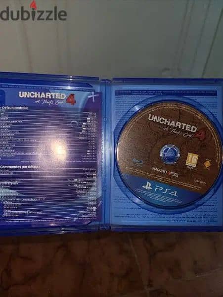 Uncharted 4 Ps4 used عربي 1