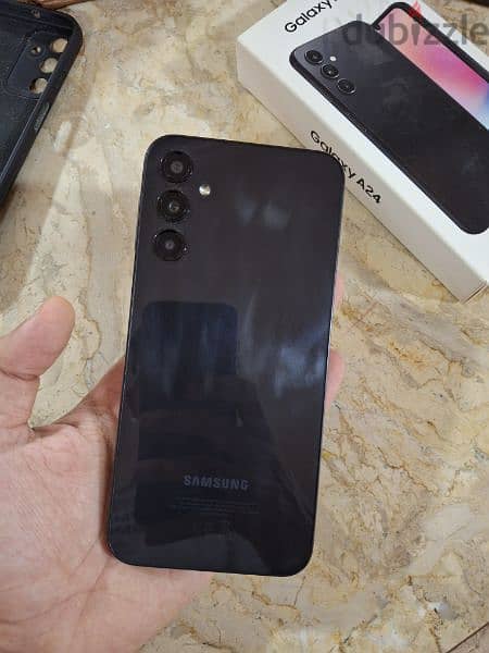 samsung a24 black like new 2