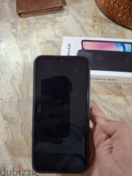 samsung a24 black like new 4