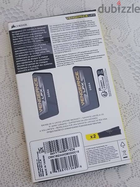 Corsair 2x8 Gb DDR4 3200mhz 1