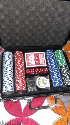 poker new bag with all its things