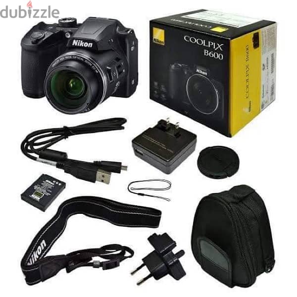 كاميرا نيكون coolpix B600 جديدة لم تستعمل بجميع مشتملاته 2