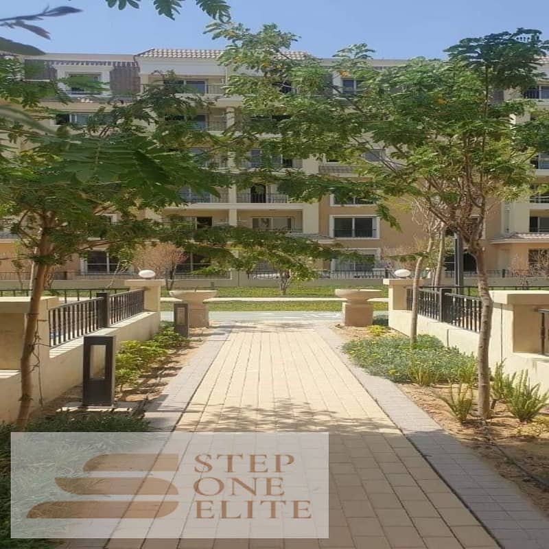 Apartment + private garden for sale in the most important location in New Cairo (near the American University) 1