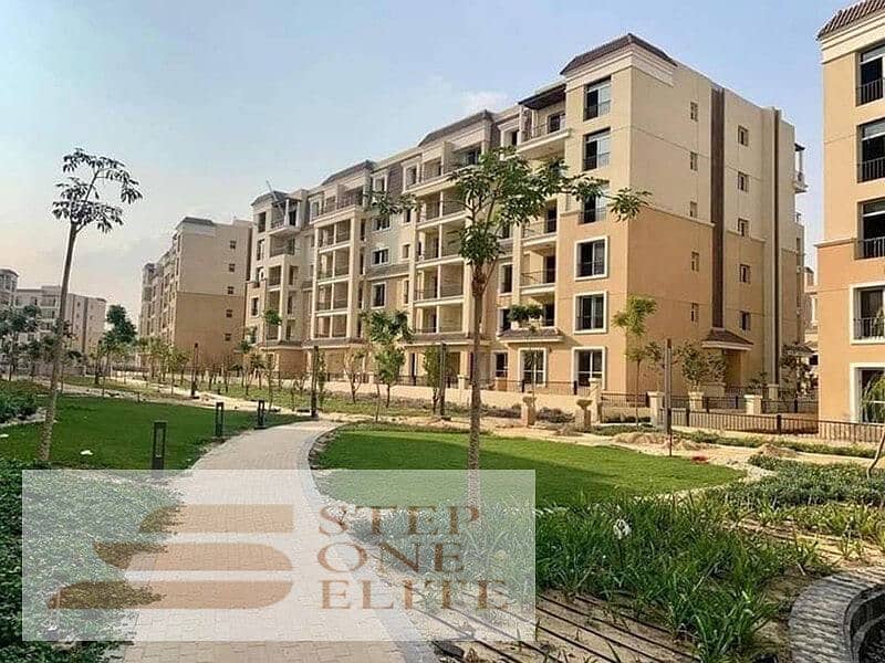 Apartment + private garden for sale in the most important location in New Cairo (near the American University) 10