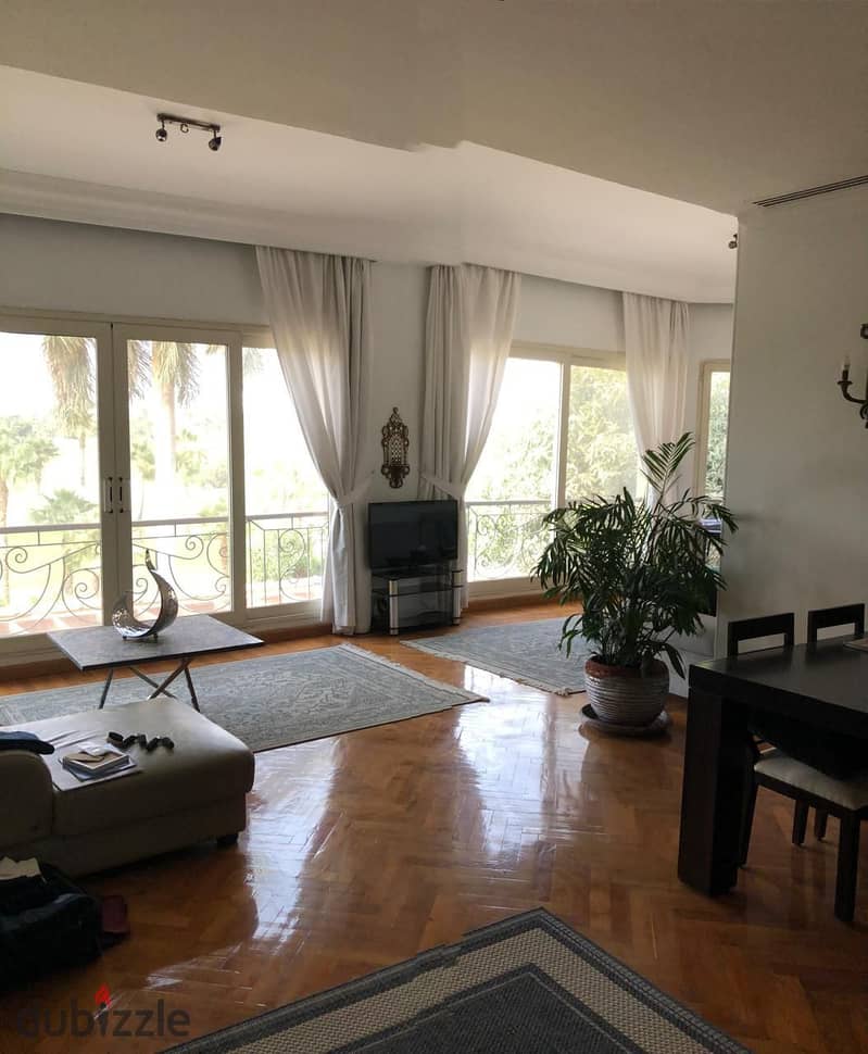 For Rent Furnished Apartment First Floor  in Katameya Height 6