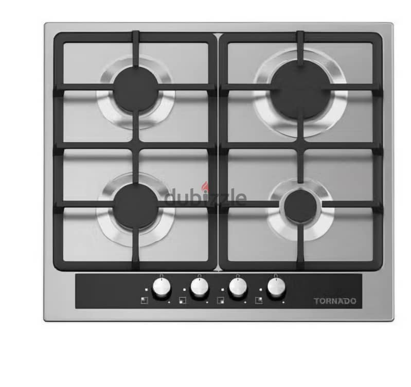 Brand New Built in 4 burner Tornado Gas Cook بوتجاز بلت ان تورنادو غاز 1