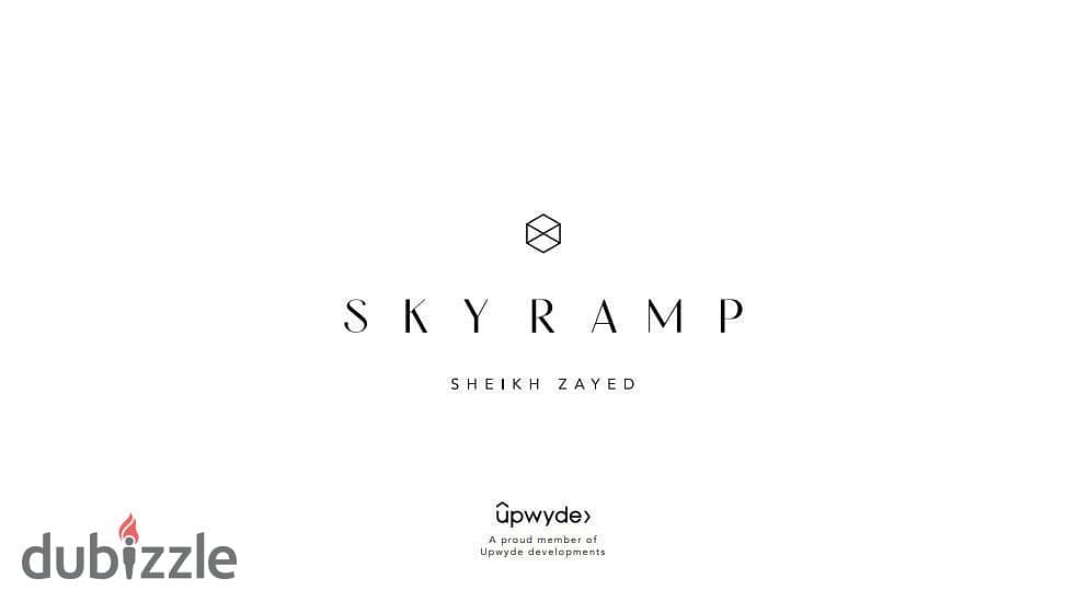 ستوديو للبيع بكمبوند sky ramp  بقلب الشيخ زايد من شركه upwyde بسعر الطرح الاول 1