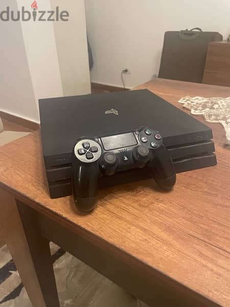 ps4 pro 1 terabyte, 1 controller 2